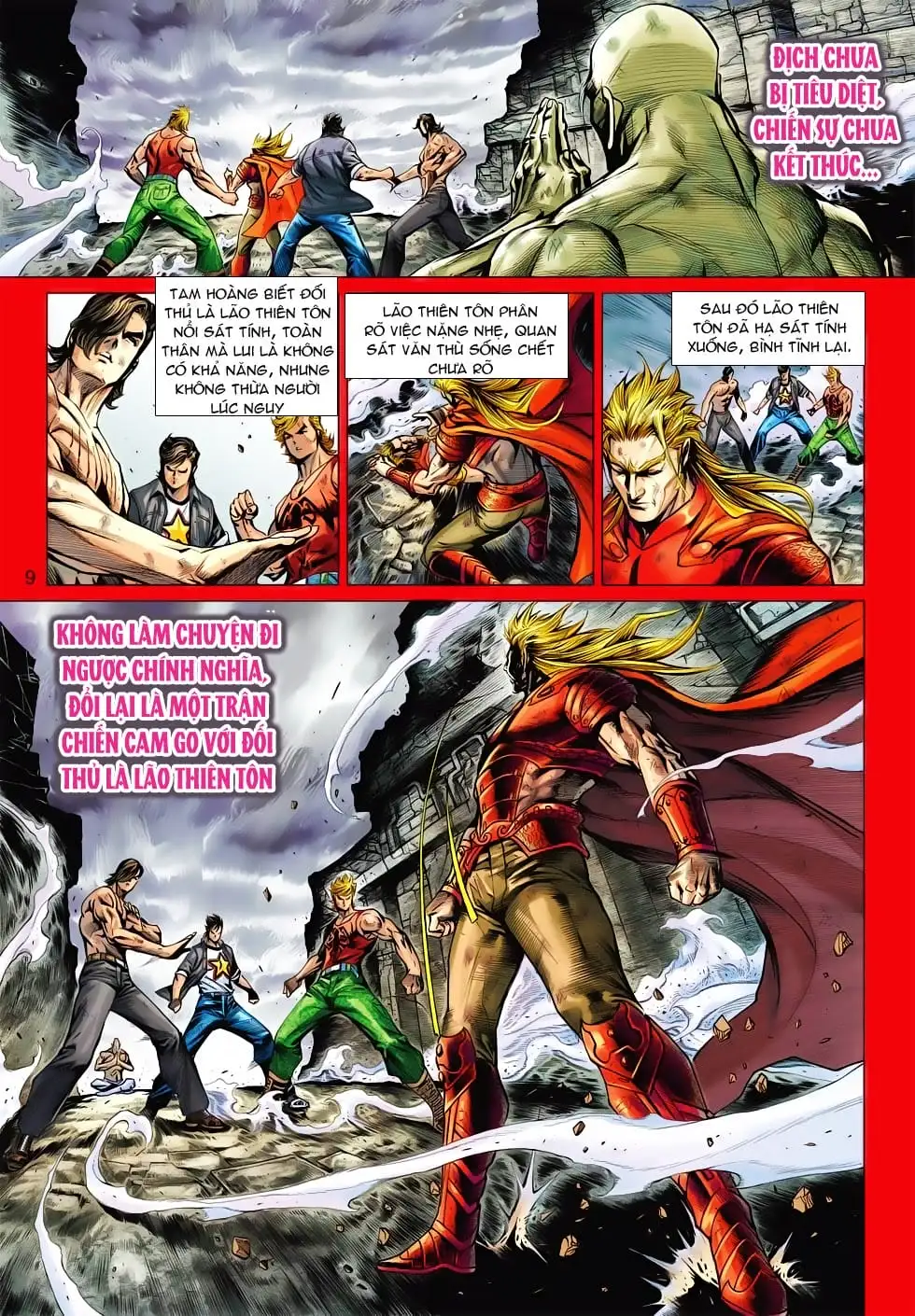 Truyện Tranh Tân Tác Long Hổ Môn trang 4