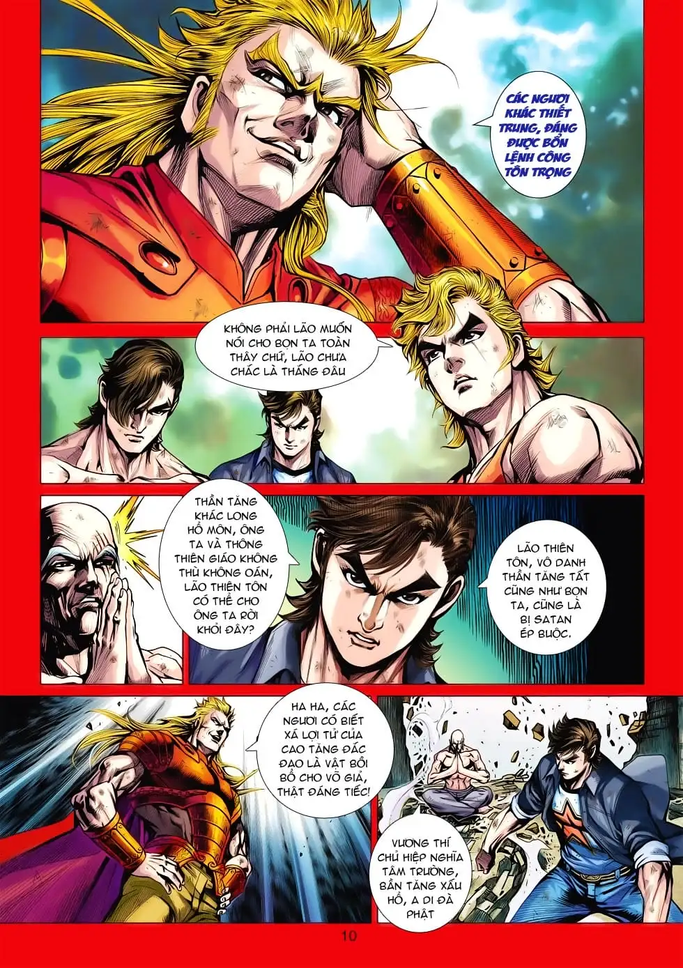 Truyện Tranh Tân Tác Long Hổ Môn trang 4