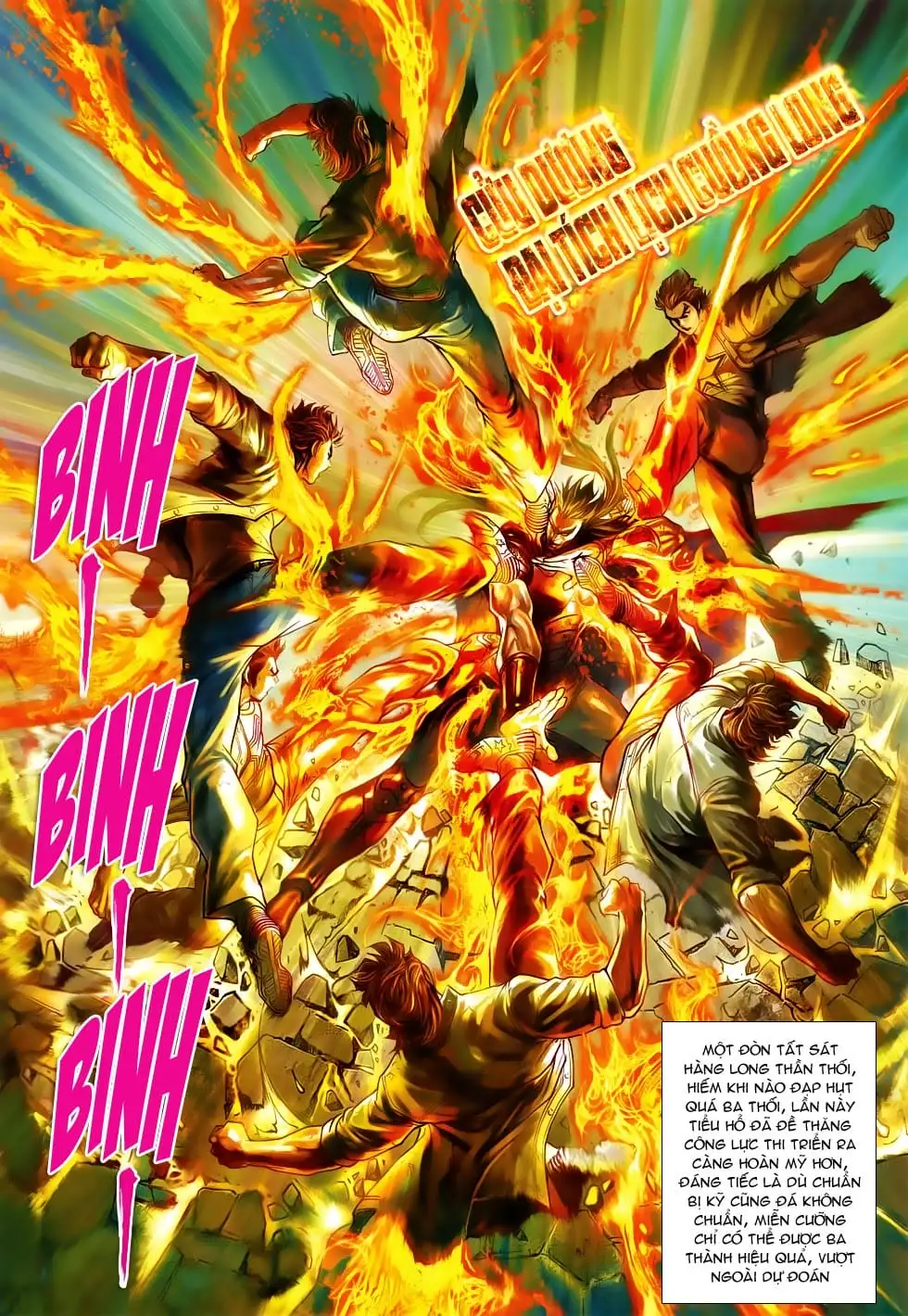 Truyện Tranh Tân Tác Long Hổ Môn trang 4