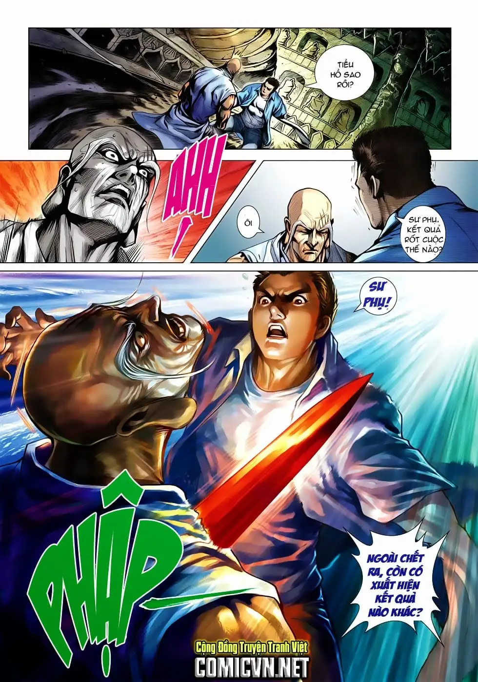 Truyện Tranh Tân Tác Long Hổ Môn trang 4