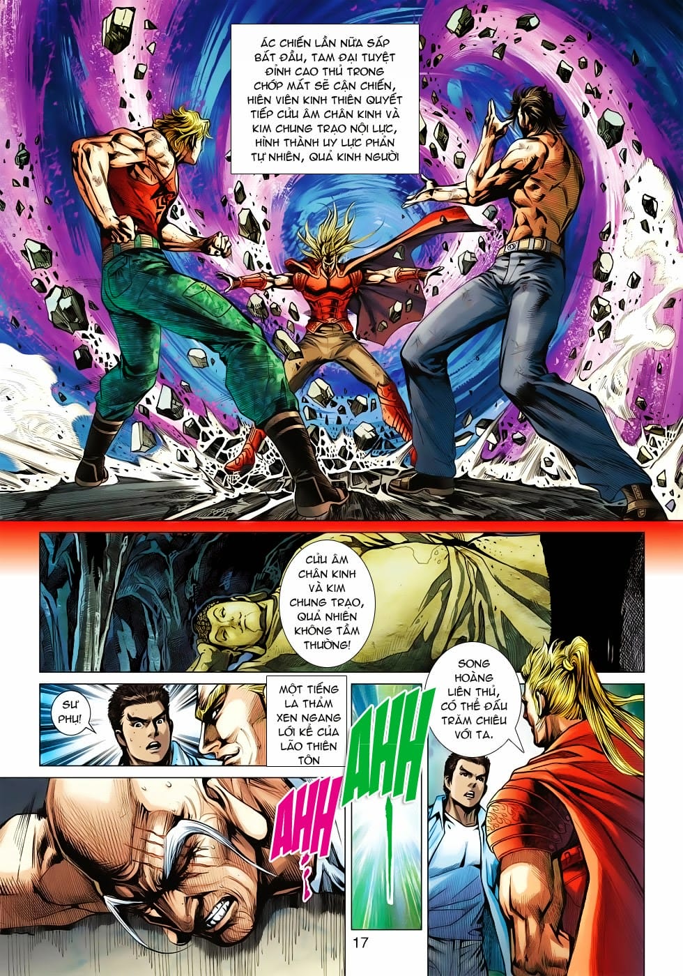 Truyện Tranh Tân Tác Long Hổ Môn trang 4