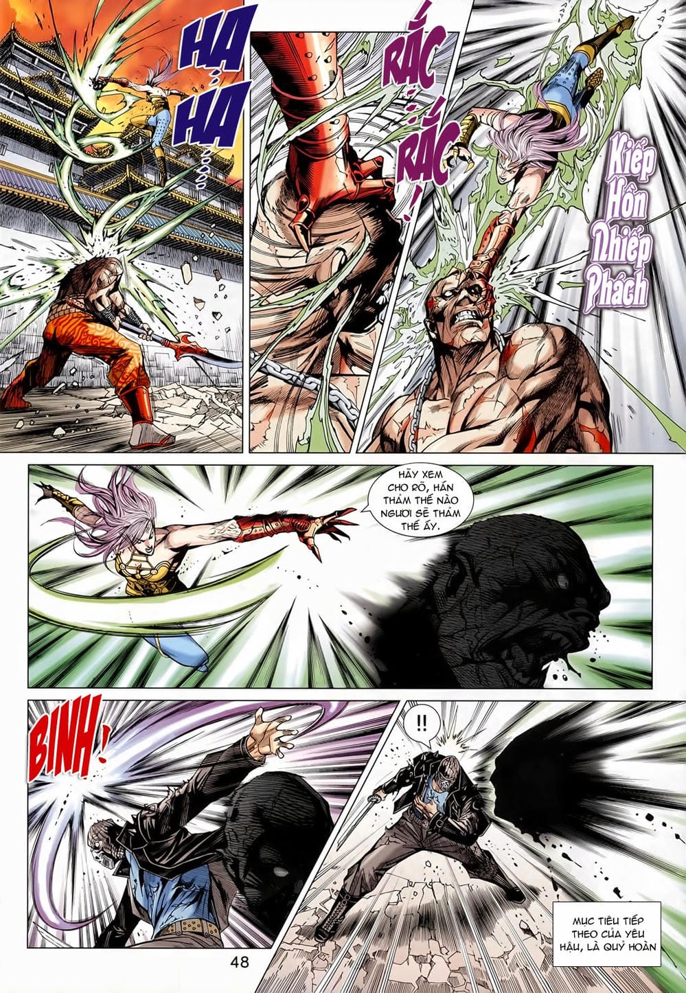 Truyện Tranh Tân Tác Long Hổ Môn trang 4