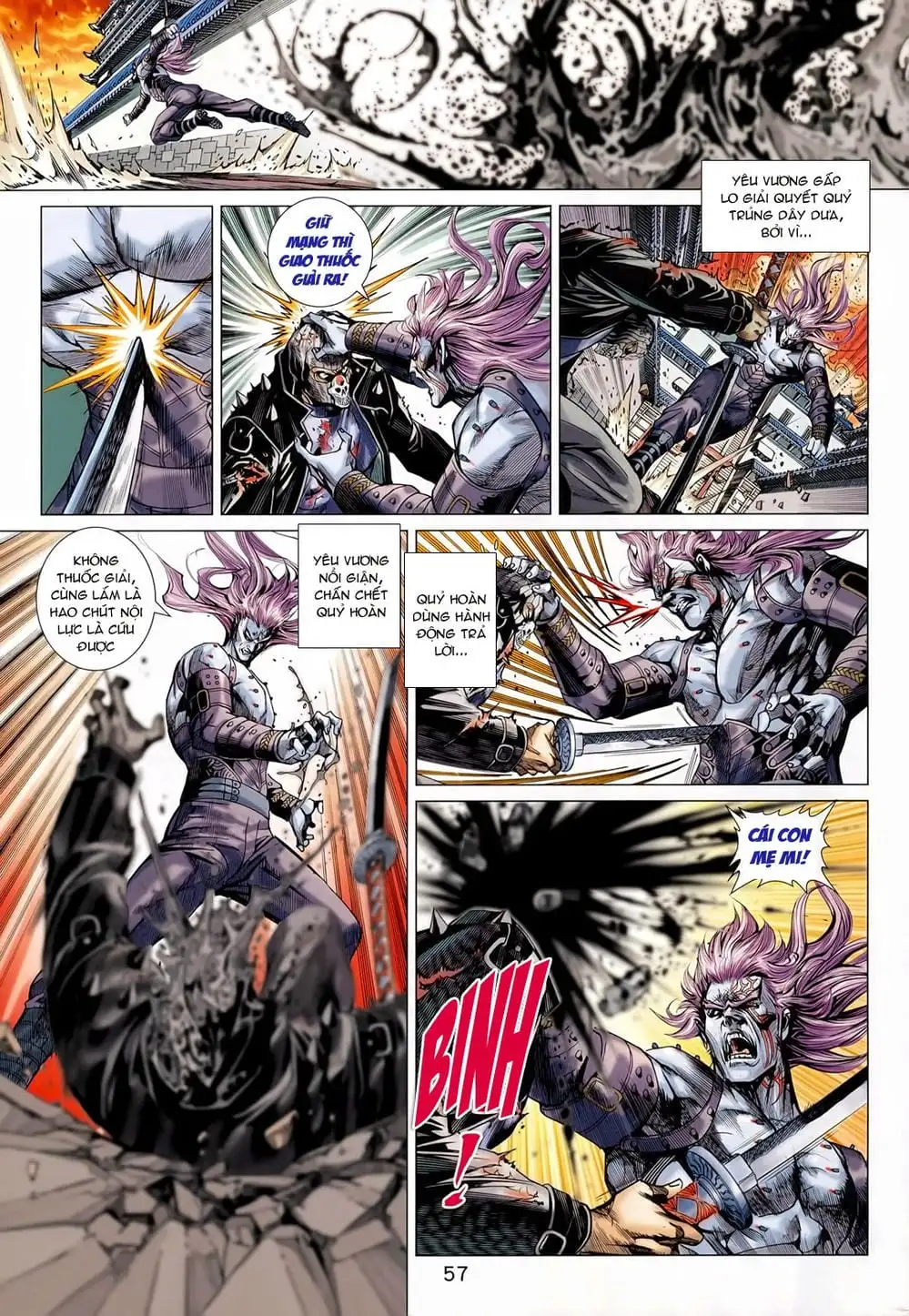 Truyện Tranh Tân Tác Long Hổ Môn trang 4