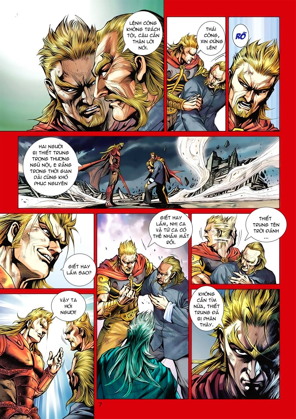 Truyện Tranh Tân Tác Long Hổ Môn trang 4