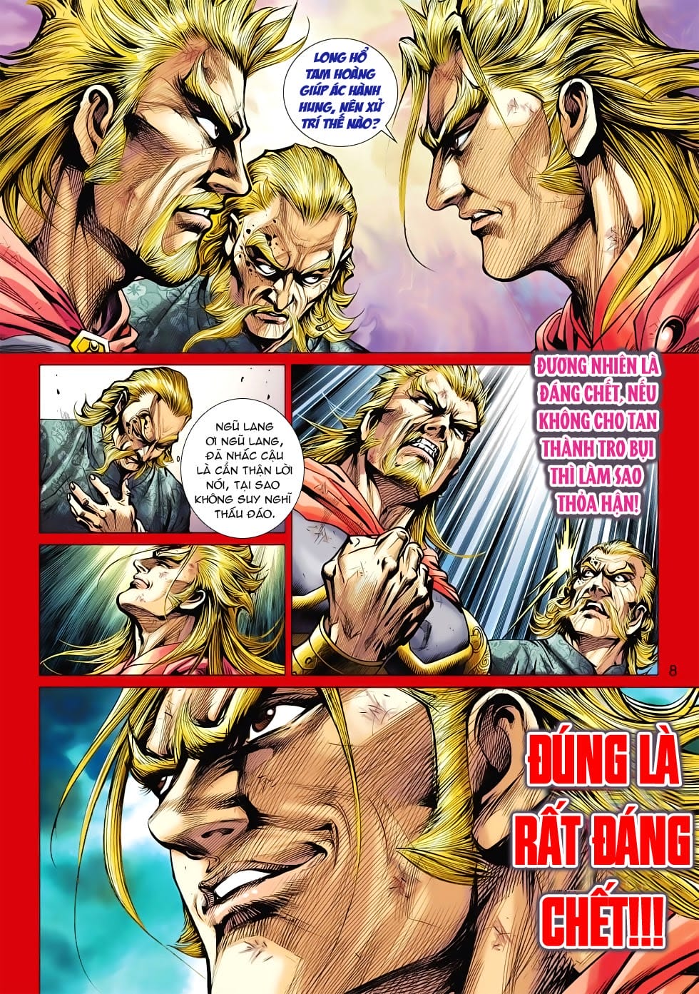Truyện Tranh Tân Tác Long Hổ Môn trang 4