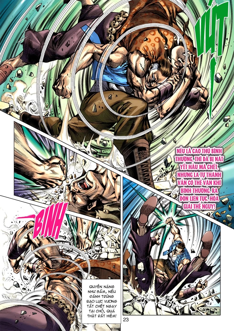 Truyện Tranh Tân Tác Long Hổ Môn trang 4