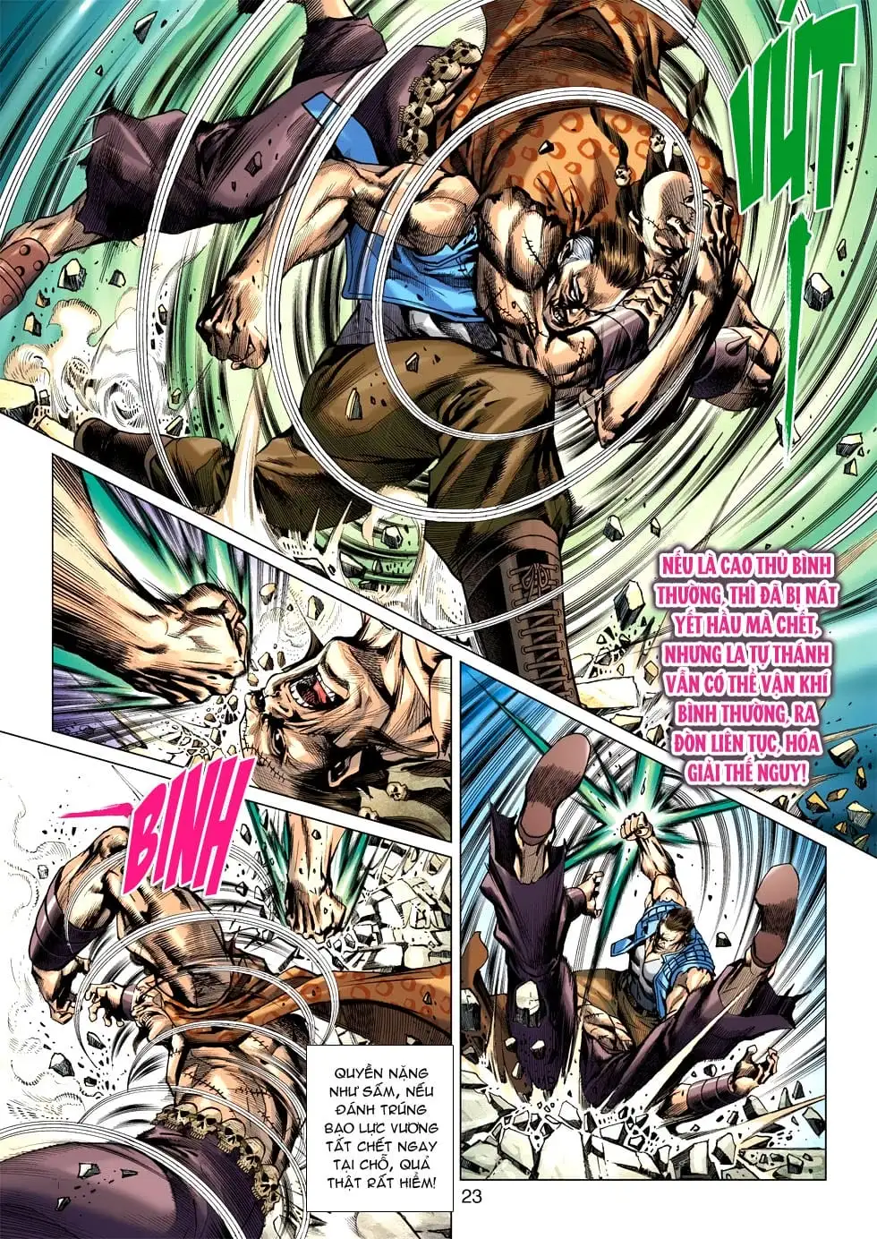 Truyện Tranh Tân Tác Long Hổ Môn trang 4