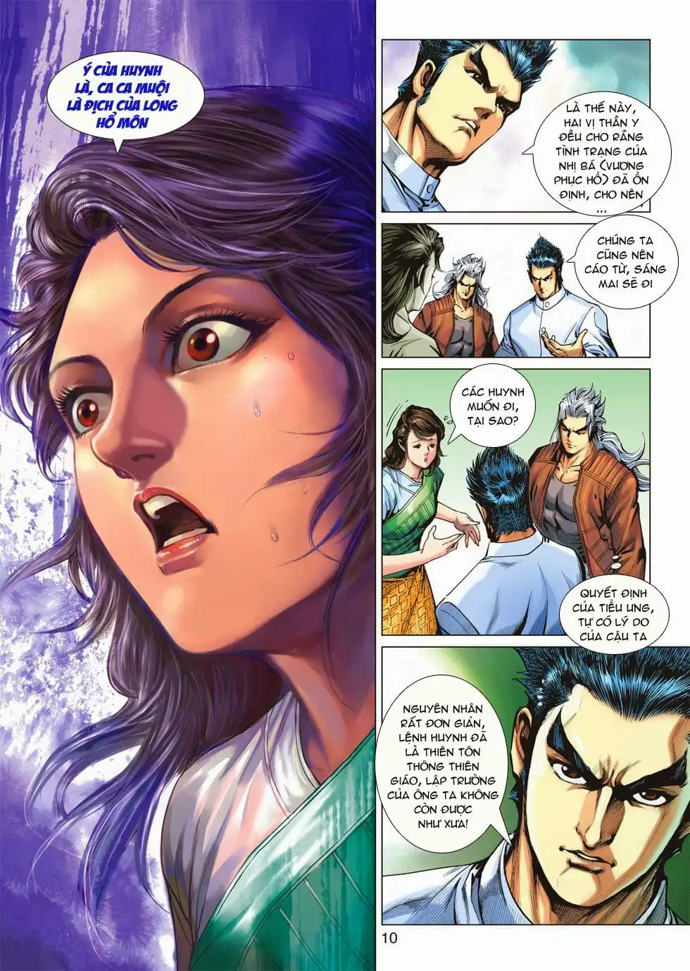 Truyện Tranh Tân Tác Long Hổ Môn trang 4