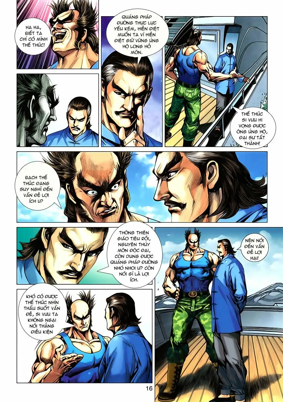 Truyện Tranh Tân Tác Long Hổ Môn trang 4