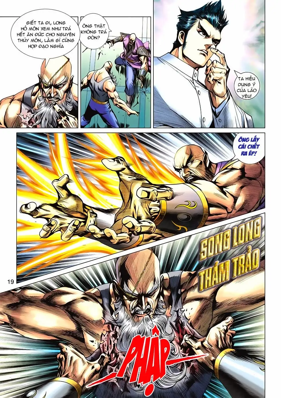Truyện Tranh Tân Tác Long Hổ Môn trang 4