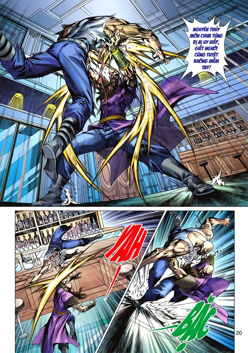 Truyện Tranh Tân Tác Long Hổ Môn trang 4