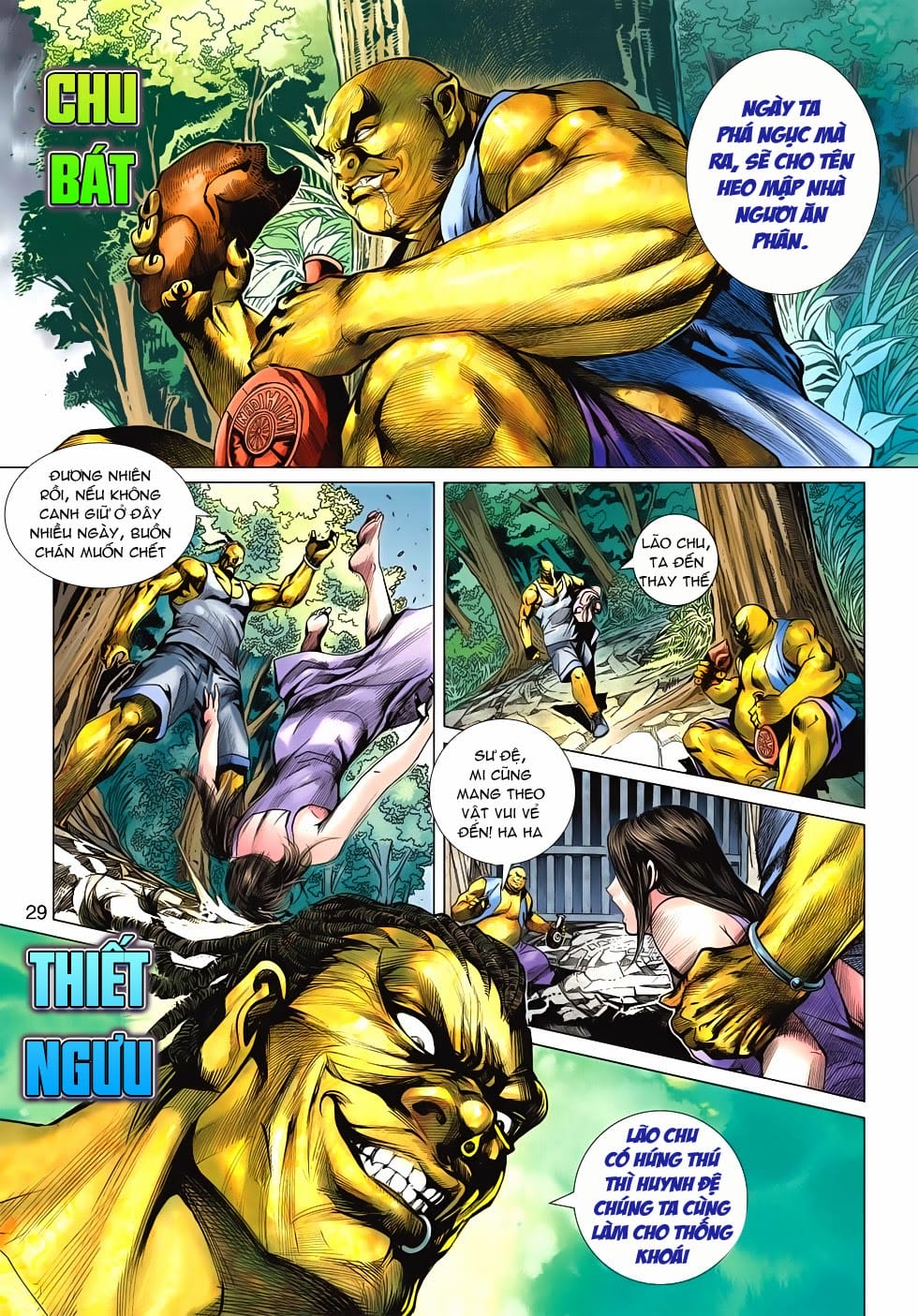 Truyện Tranh Tân Tác Long Hổ Môn trang 4