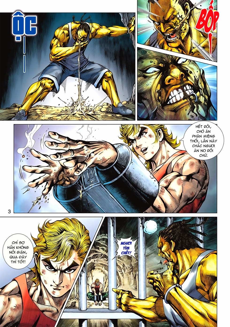 Truyện Tranh Tân Tác Long Hổ Môn trang 4