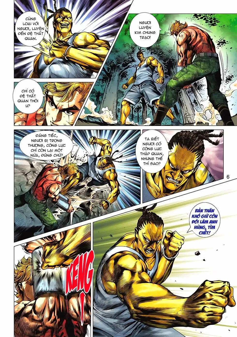 Truyện Tranh Tân Tác Long Hổ Môn trang 4