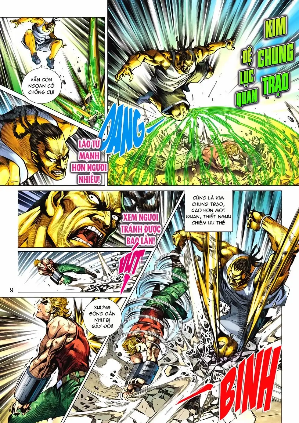 Truyện Tranh Tân Tác Long Hổ Môn trang 4