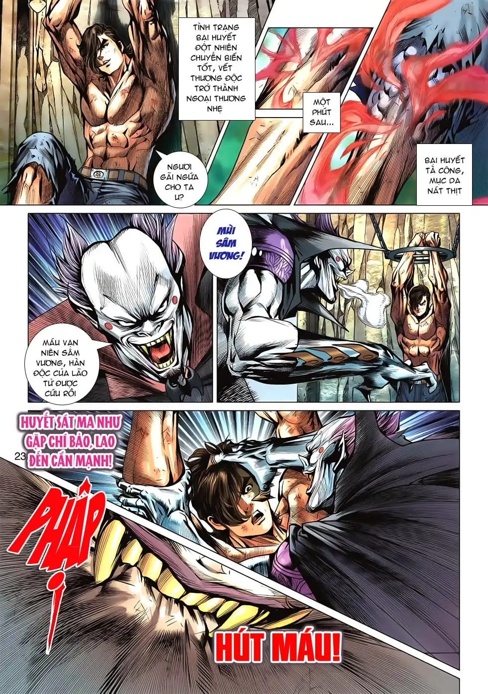 Truyện Tranh Tân Tác Long Hổ Môn trang 4