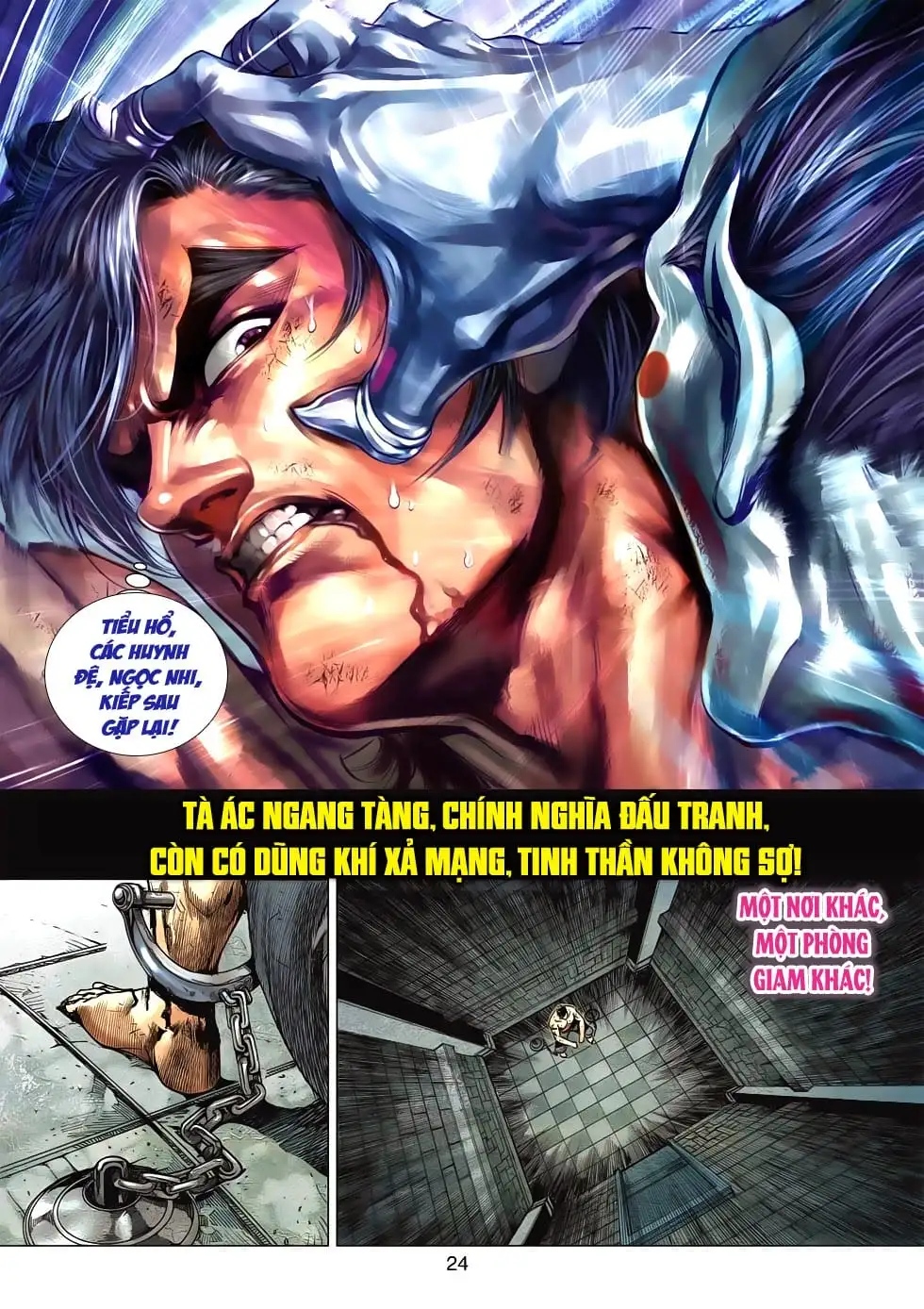 Truyện Tranh Tân Tác Long Hổ Môn trang 4