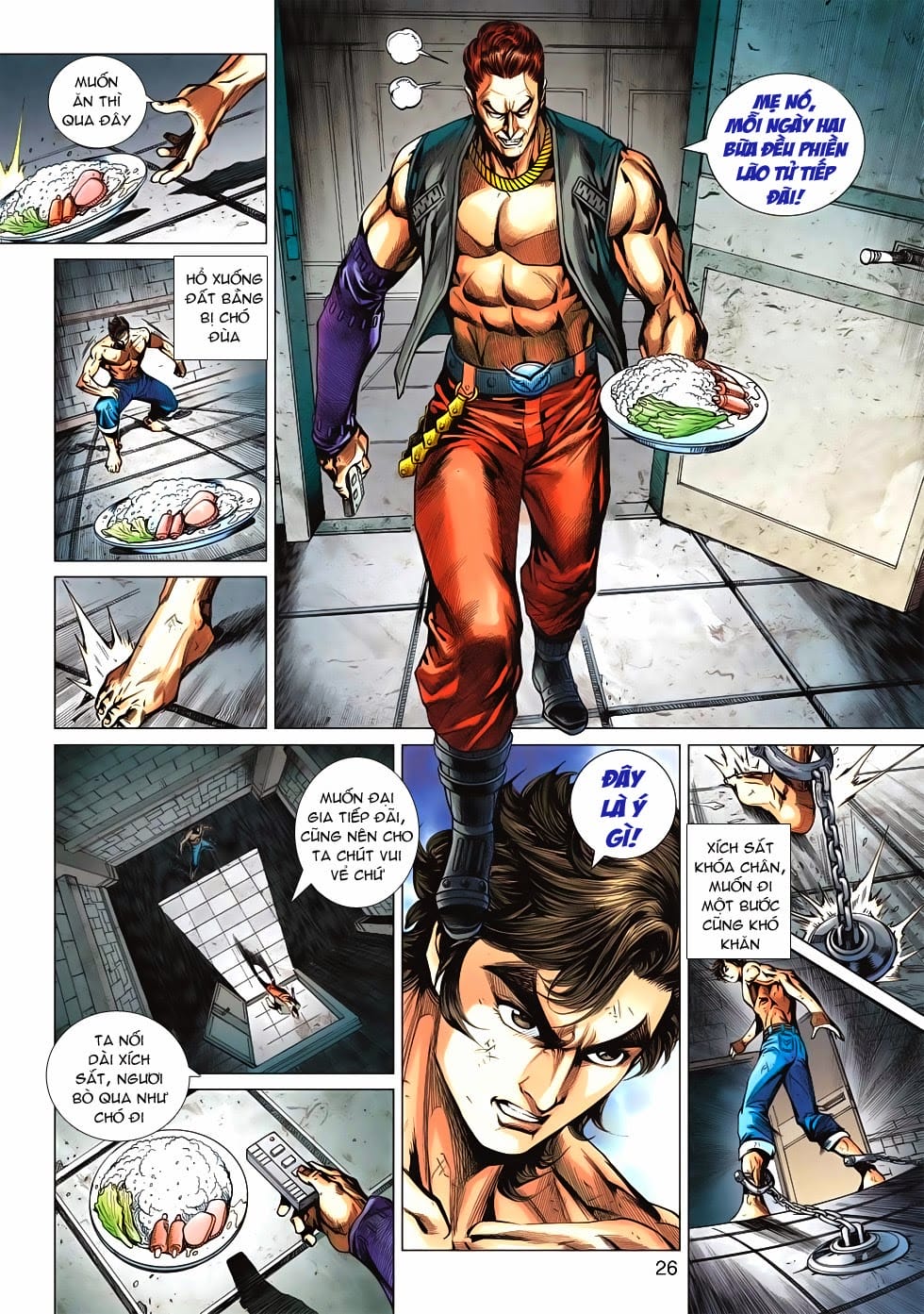 Truyện Tranh Tân Tác Long Hổ Môn trang 4