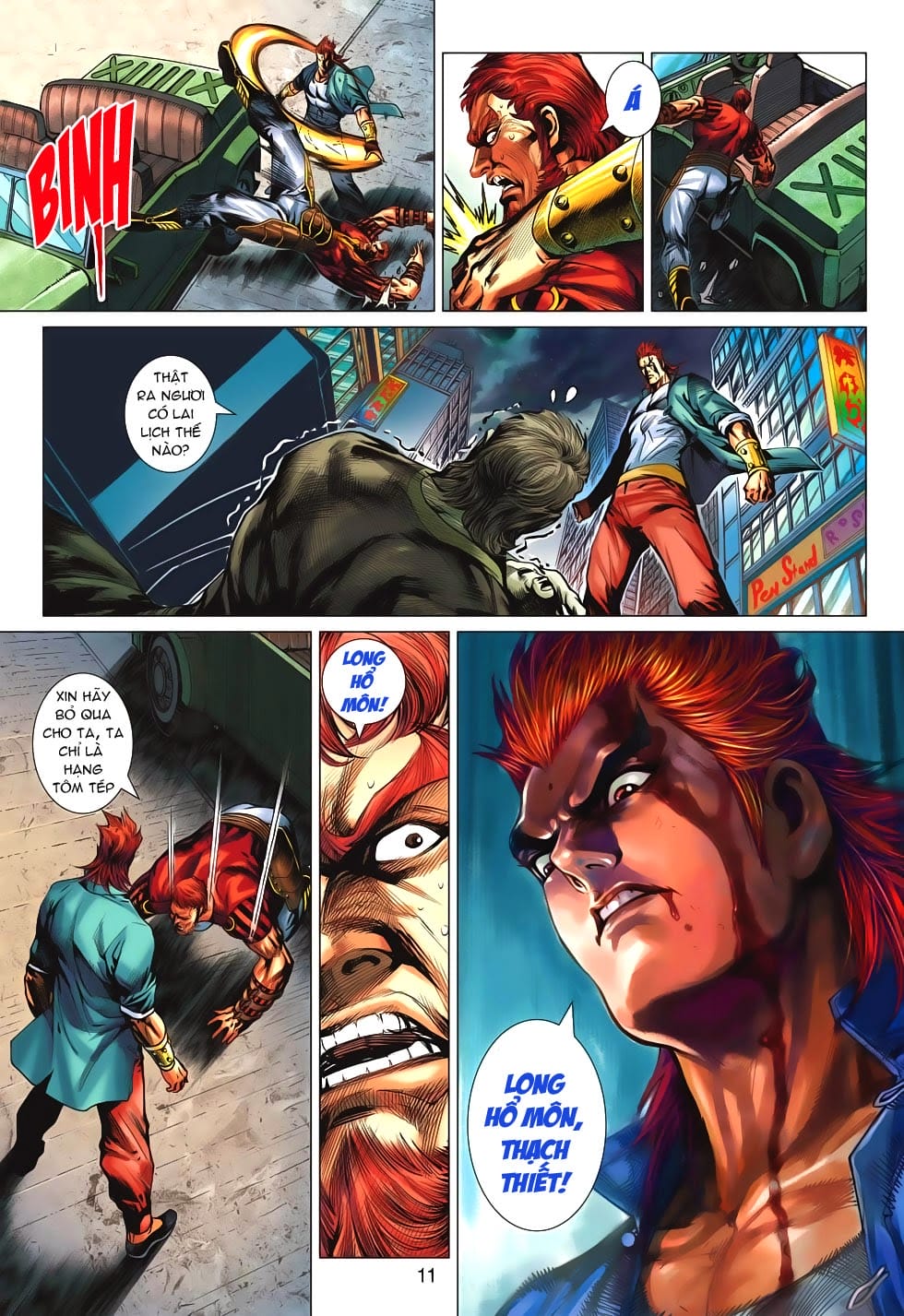 Truyện Tranh Tân Tác Long Hổ Môn trang 4