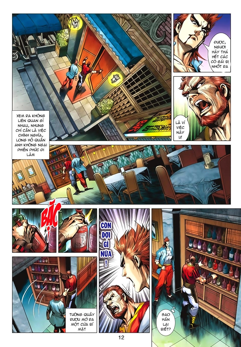 Truyện Tranh Tân Tác Long Hổ Môn trang 4