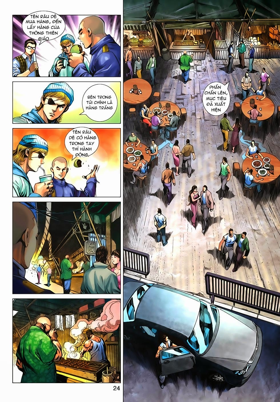 Truyện Tranh Tân Tác Long Hổ Môn trang 4