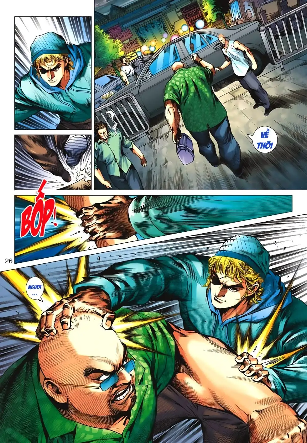 Truyện Tranh Tân Tác Long Hổ Môn trang 4