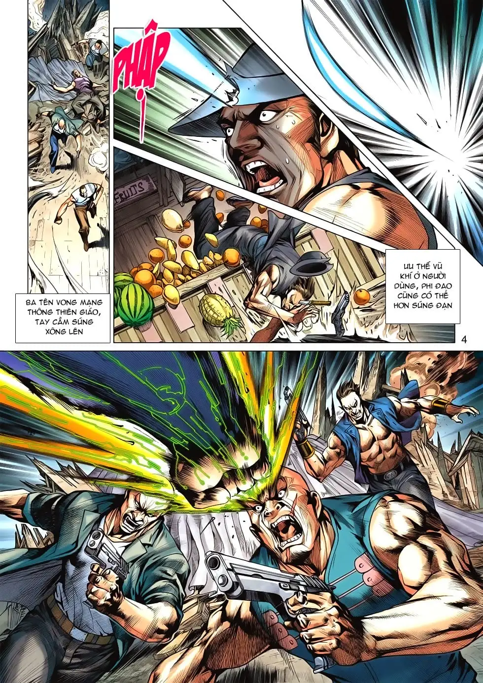 Truyện Tranh Tân Tác Long Hổ Môn trang 4