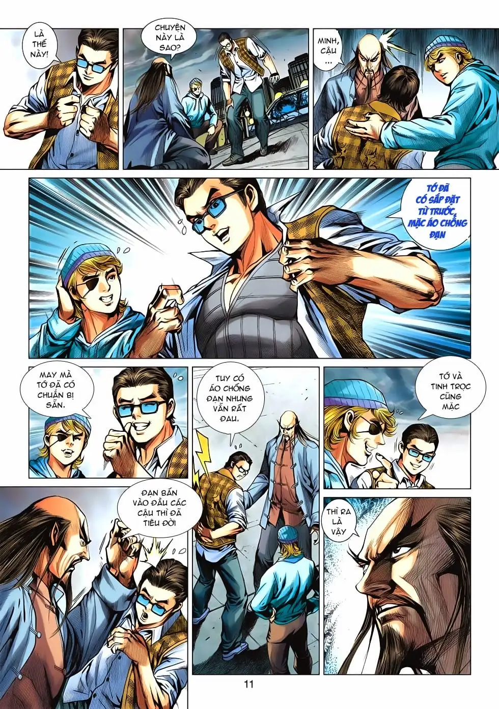 Truyện Tranh Tân Tác Long Hổ Môn trang 4