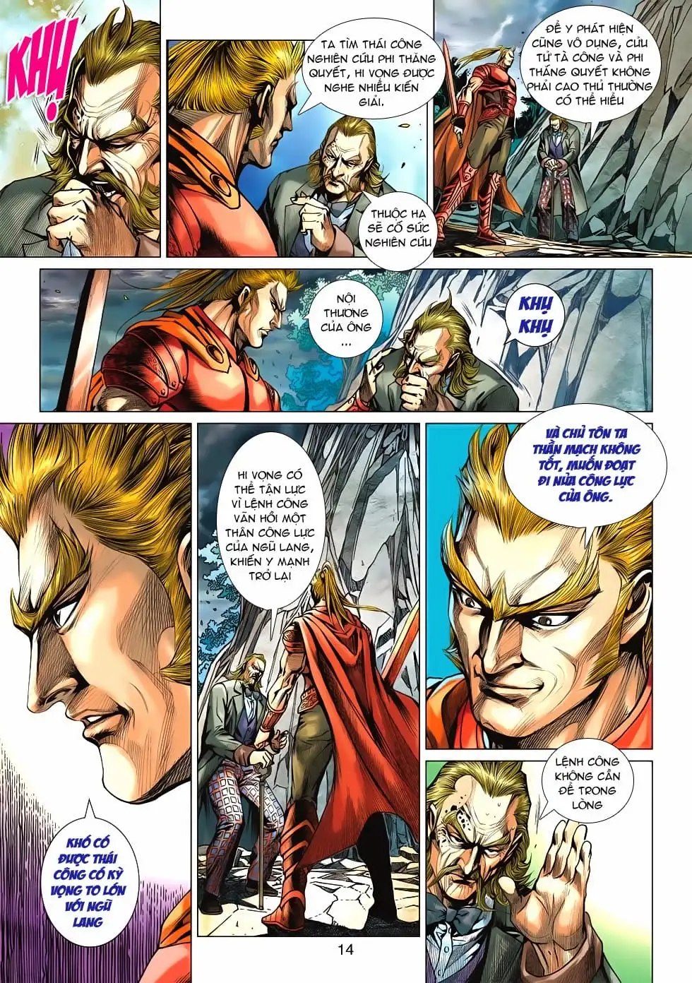 Truyện Tranh Tân Tác Long Hổ Môn trang 4