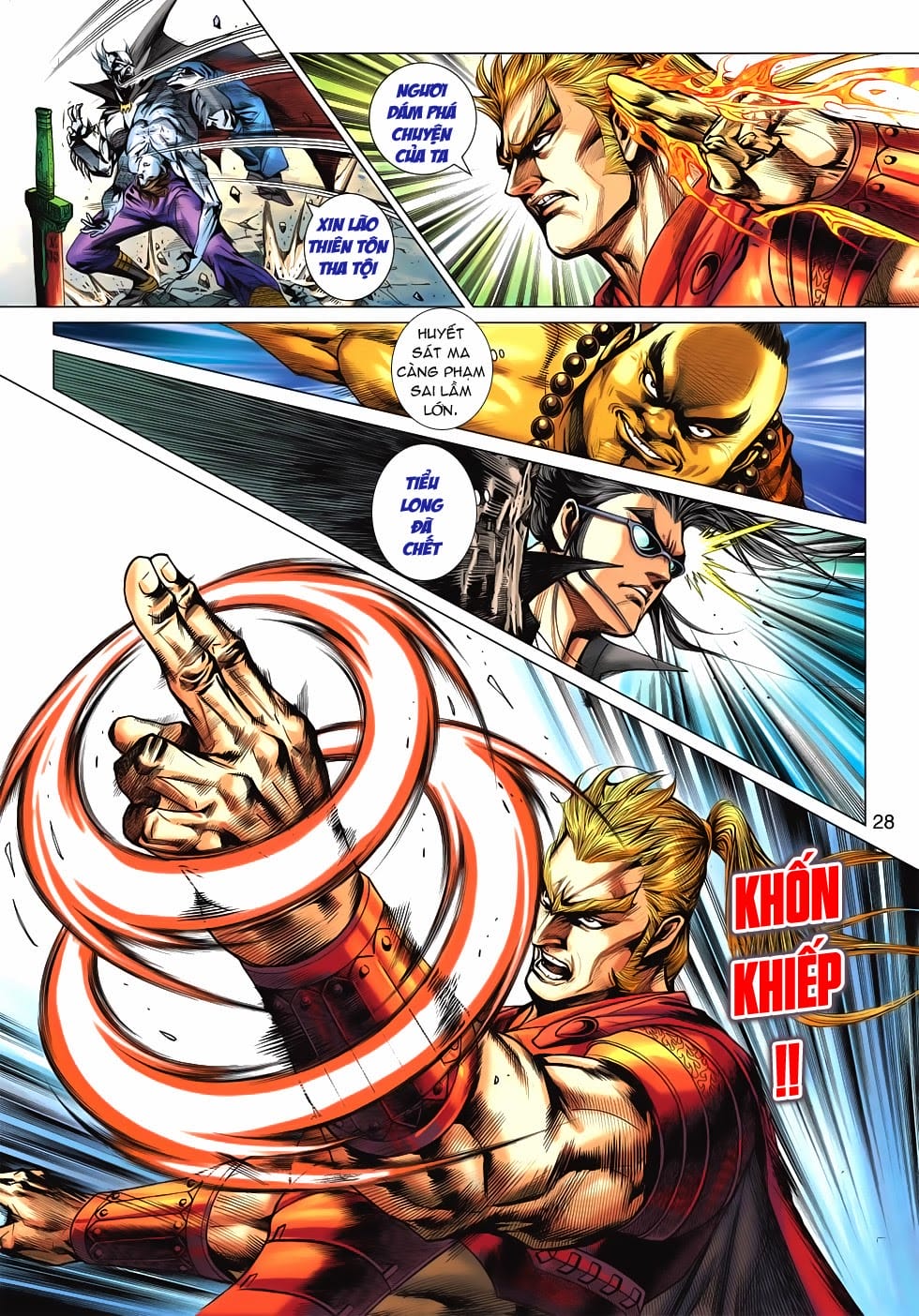 Truyện Tranh Tân Tác Long Hổ Môn trang 4