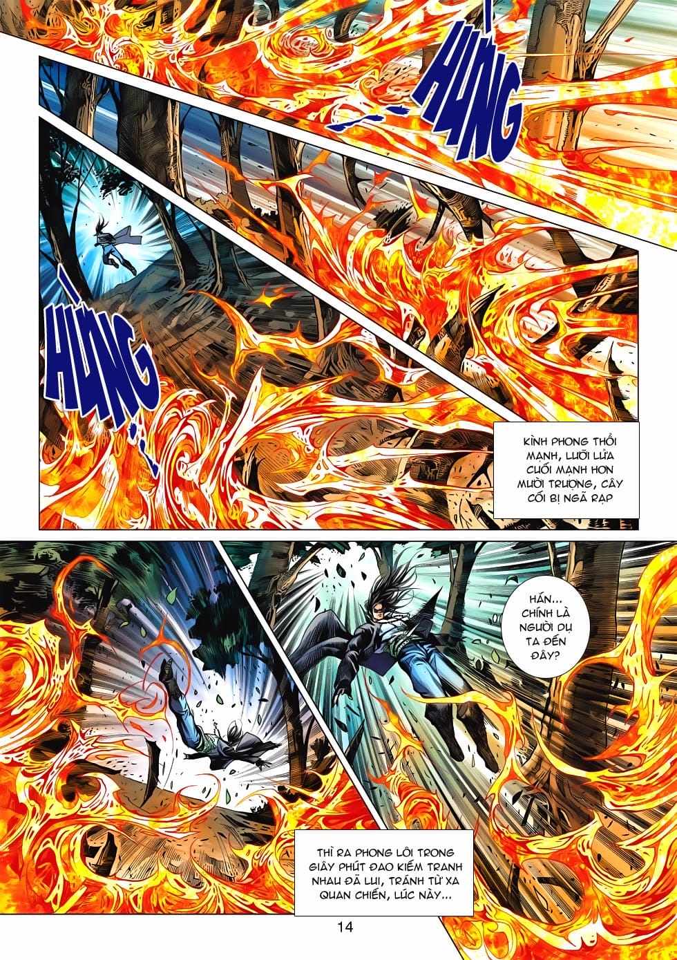 Truyện Tranh Tân Tác Long Hổ Môn trang 4