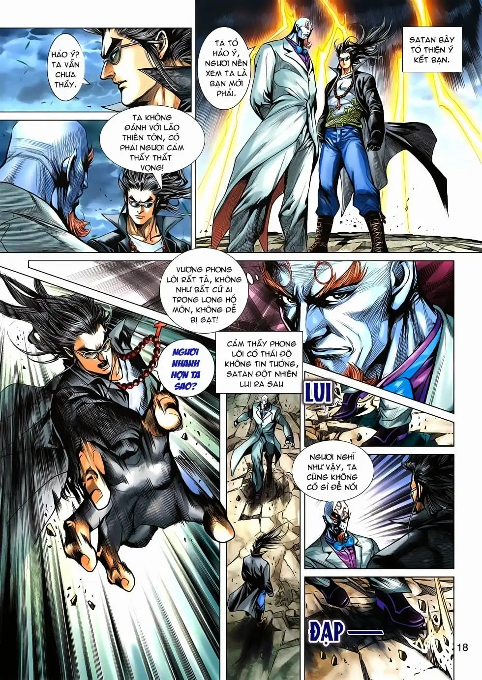 Truyện Tranh Tân Tác Long Hổ Môn trang 4