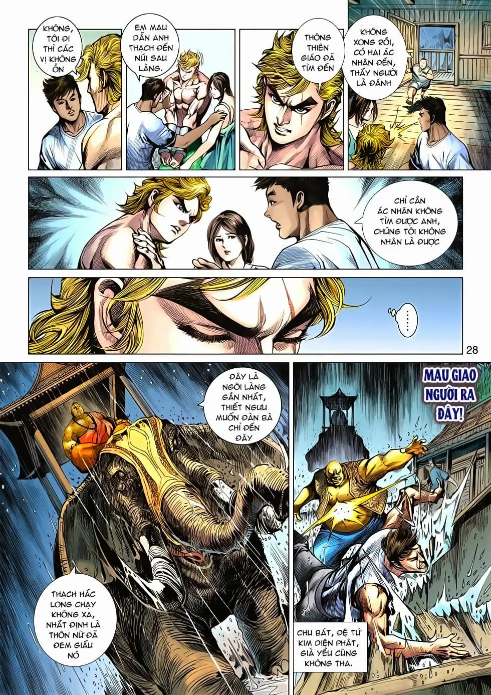 Truyện Tranh Tân Tác Long Hổ Môn trang 4