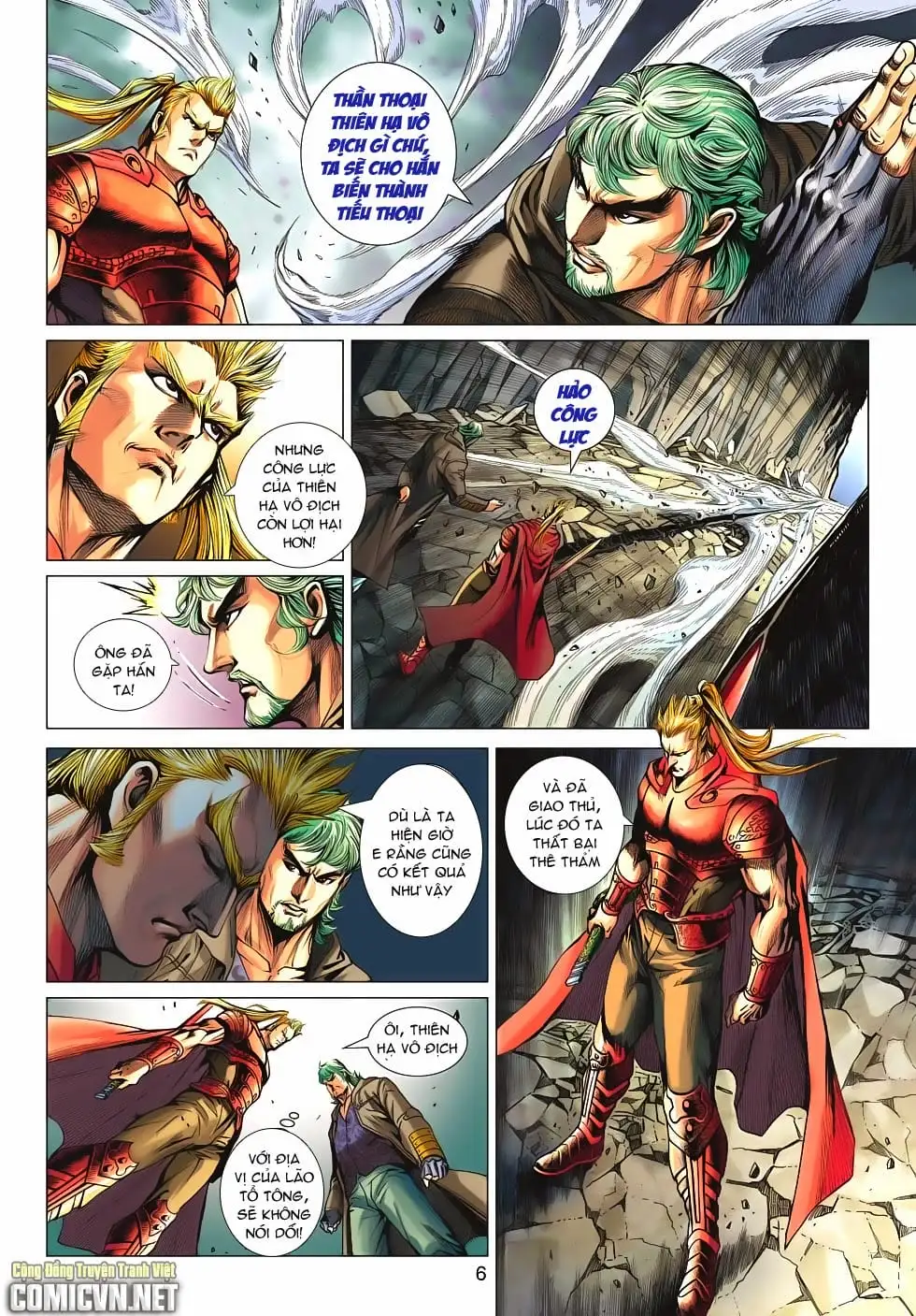 Truyện Tranh Tân Tác Long Hổ Môn trang 4