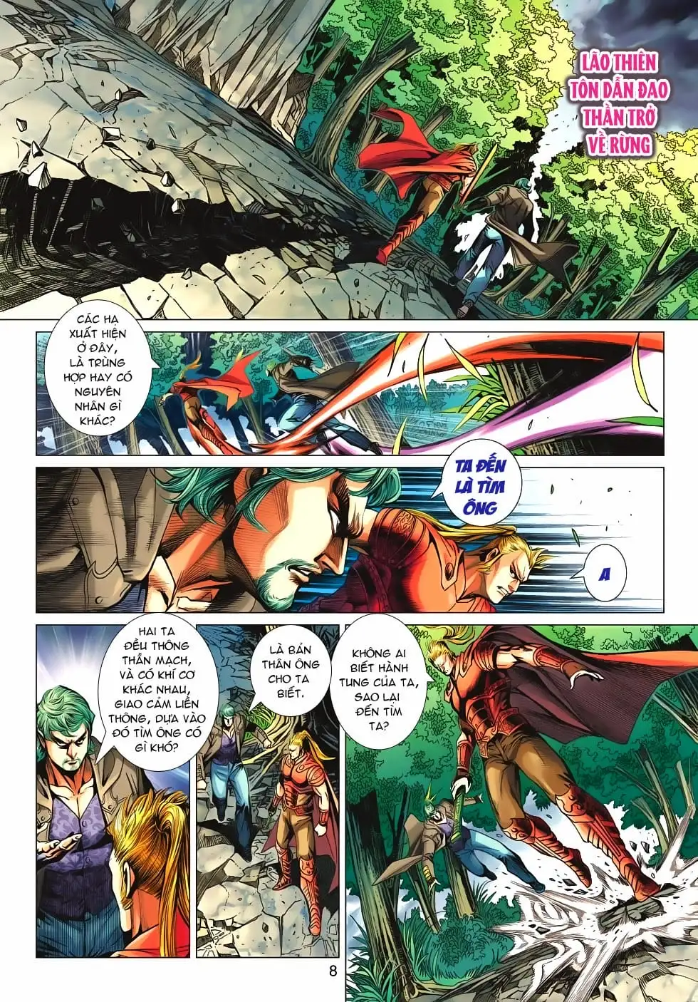 Truyện Tranh Tân Tác Long Hổ Môn trang 4