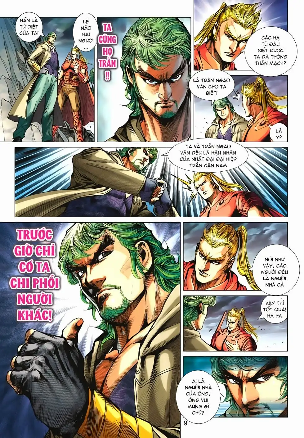 Truyện Tranh Tân Tác Long Hổ Môn trang 4
