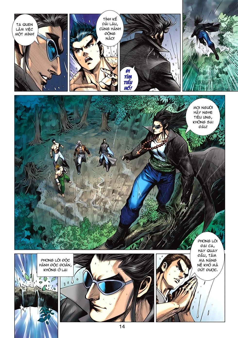 Truyện Tranh Tân Tác Long Hổ Môn trang 4