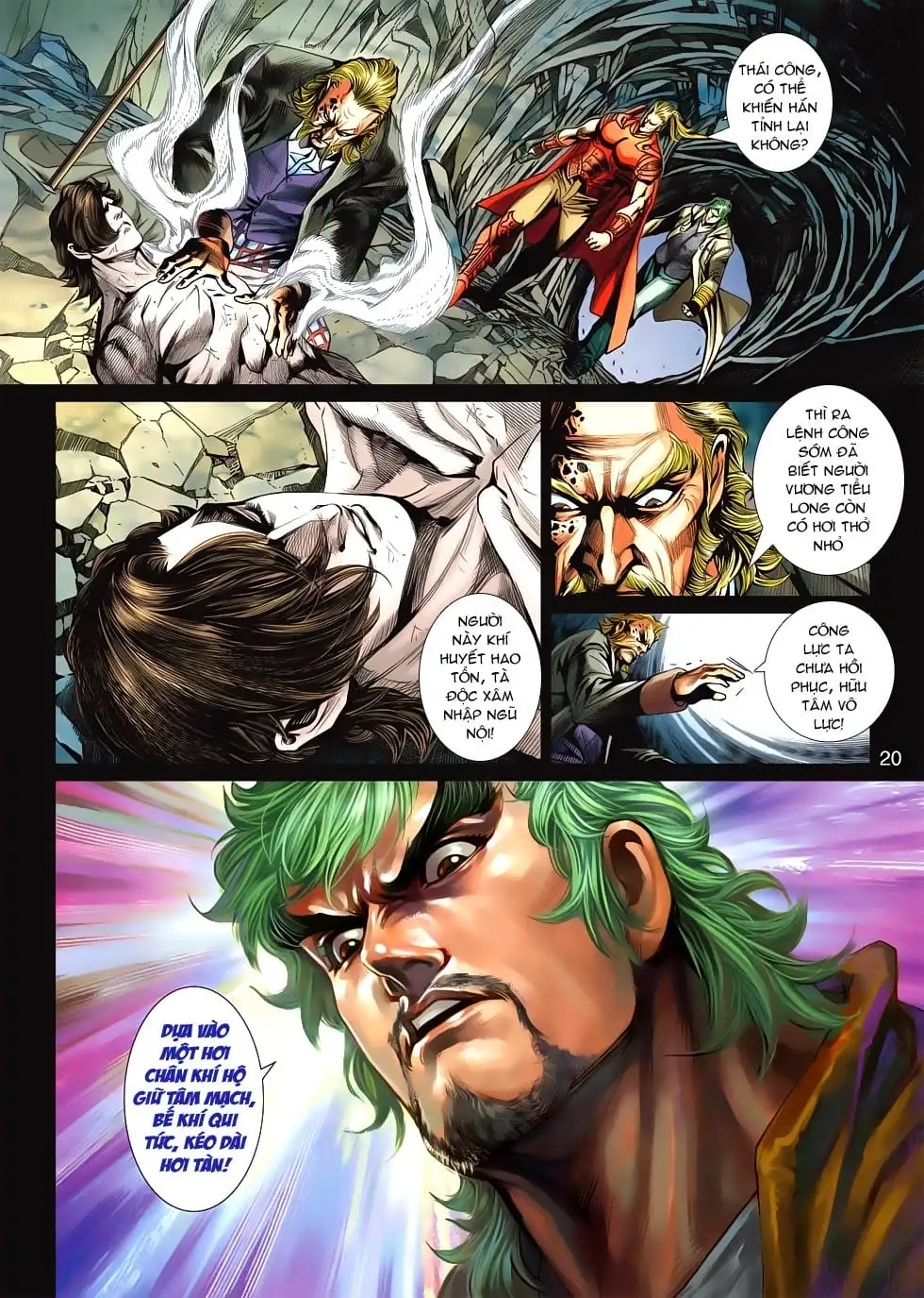 Truyện Tranh Tân Tác Long Hổ Môn trang 4