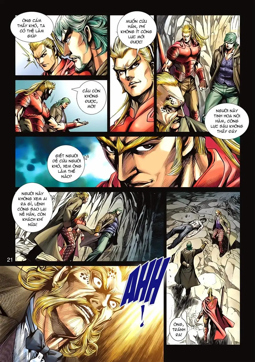 Truyện Tranh Tân Tác Long Hổ Môn trang 4