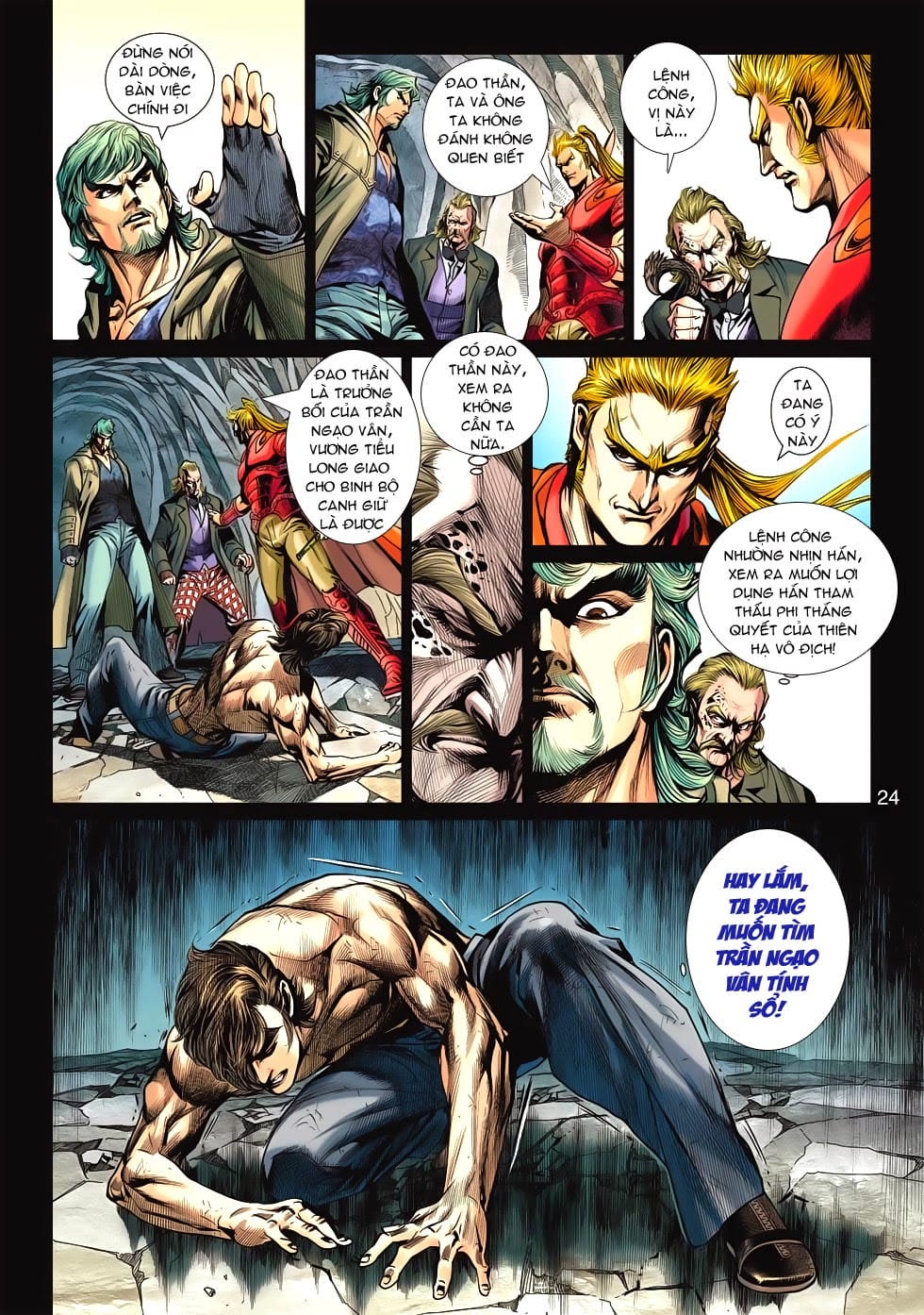 Truyện Tranh Tân Tác Long Hổ Môn trang 4