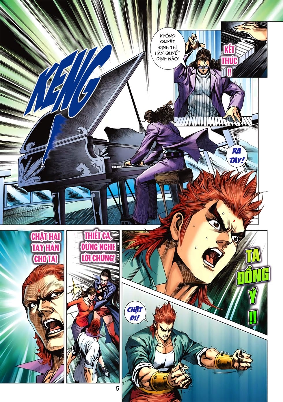 Truyện Tranh Tân Tác Long Hổ Môn trang 4