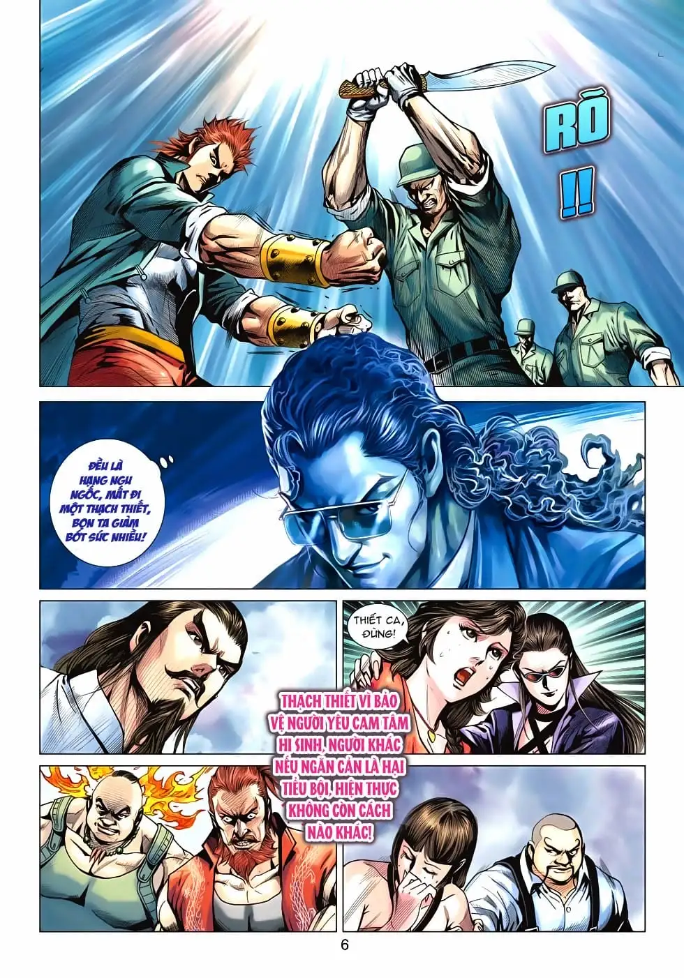 Truyện Tranh Tân Tác Long Hổ Môn trang 4