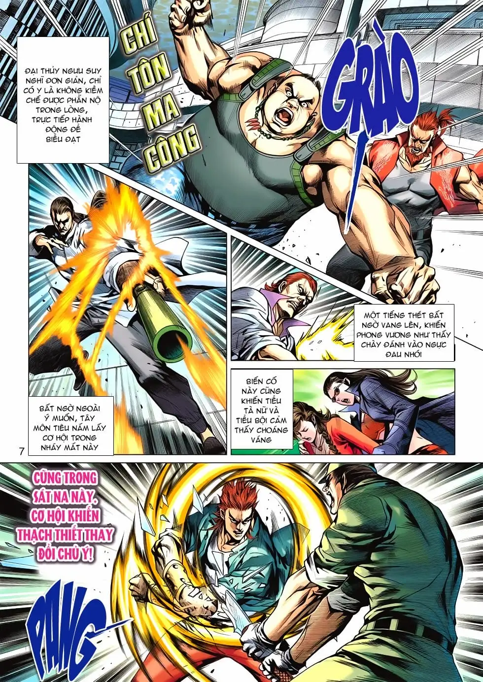 Truyện Tranh Tân Tác Long Hổ Môn trang 4