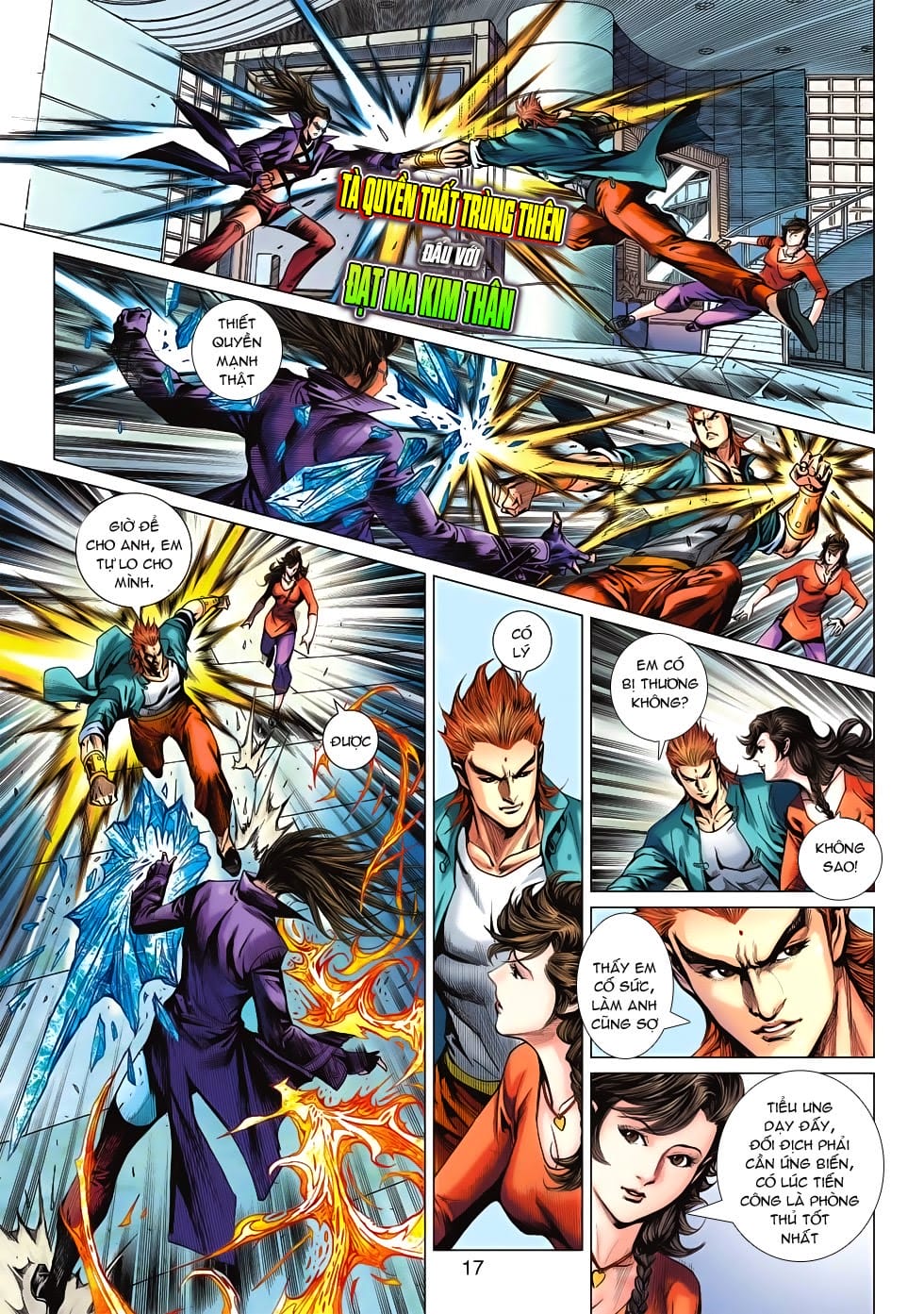 Truyện Tranh Tân Tác Long Hổ Môn trang 4