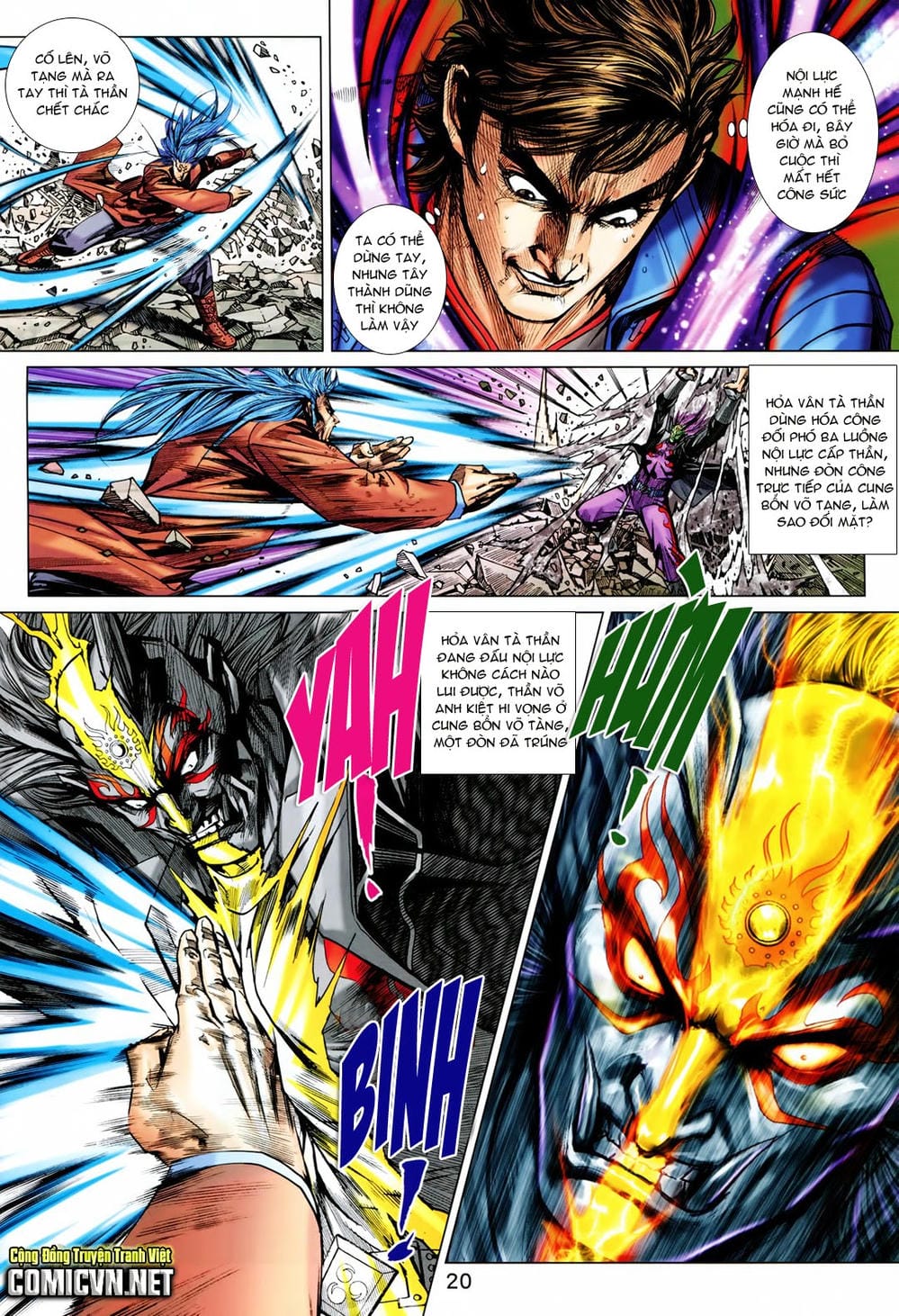 Truyện Tranh Tân Tác Long Hổ Môn trang 4