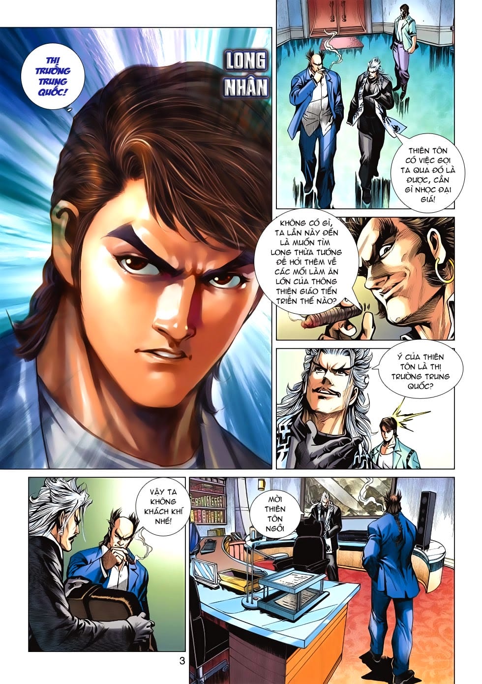 Truyện Tranh Tân Tác Long Hổ Môn trang 4