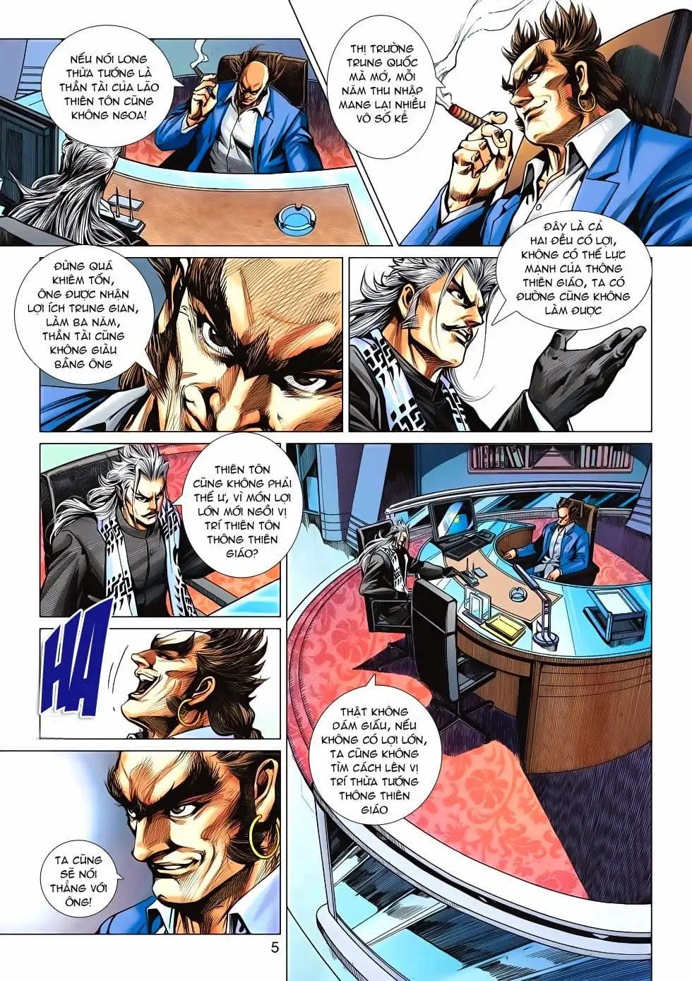 Truyện Tranh Tân Tác Long Hổ Môn trang 4