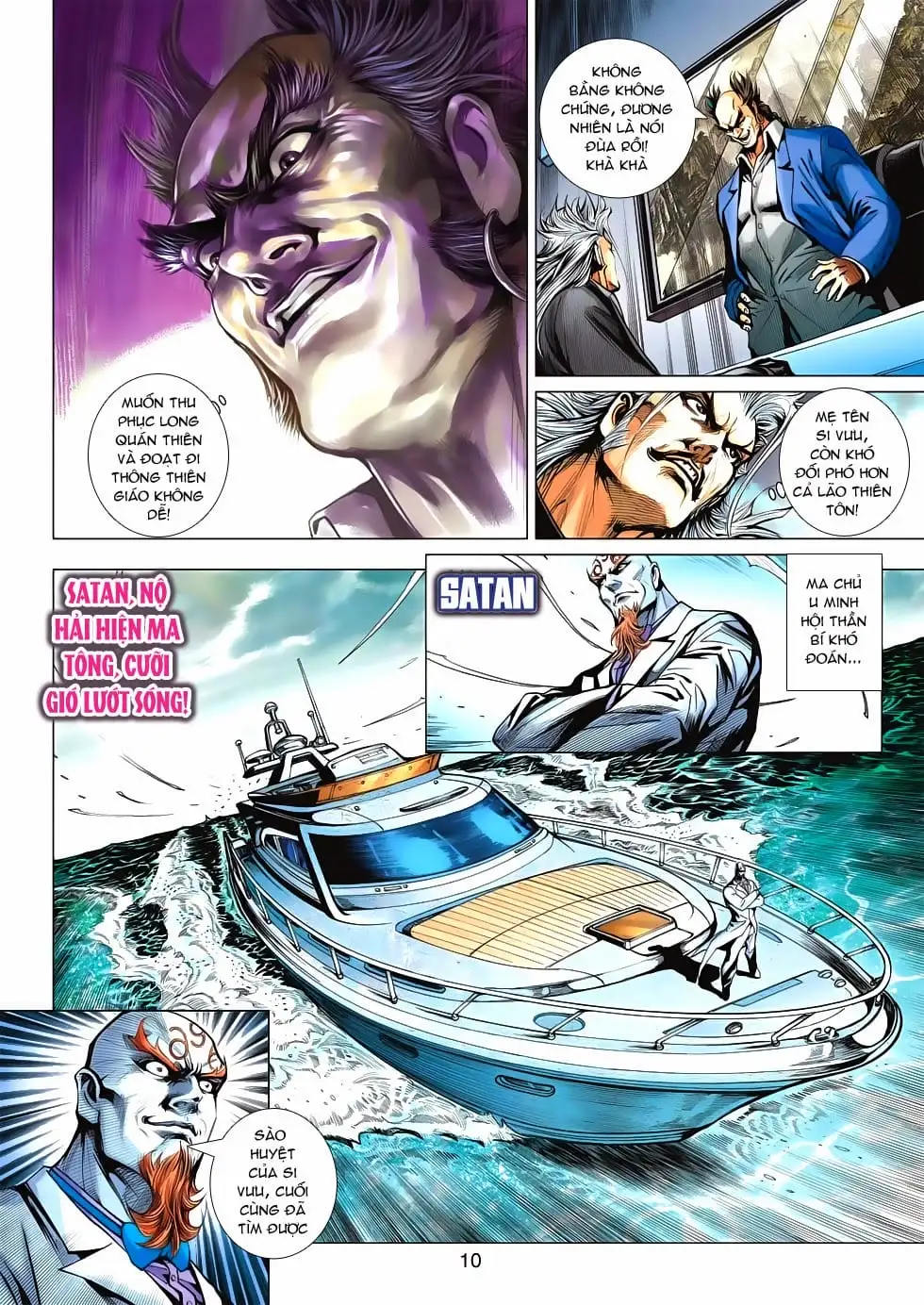 Truyện Tranh Tân Tác Long Hổ Môn trang 4