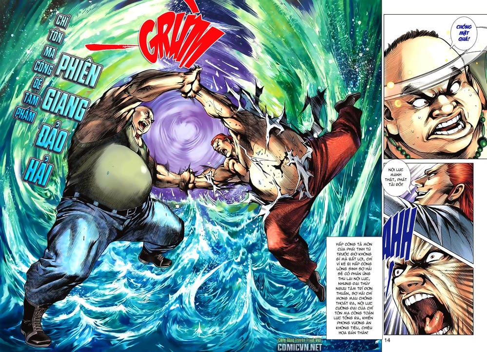 Truyện Tranh Tân Tác Long Hổ Môn trang 4