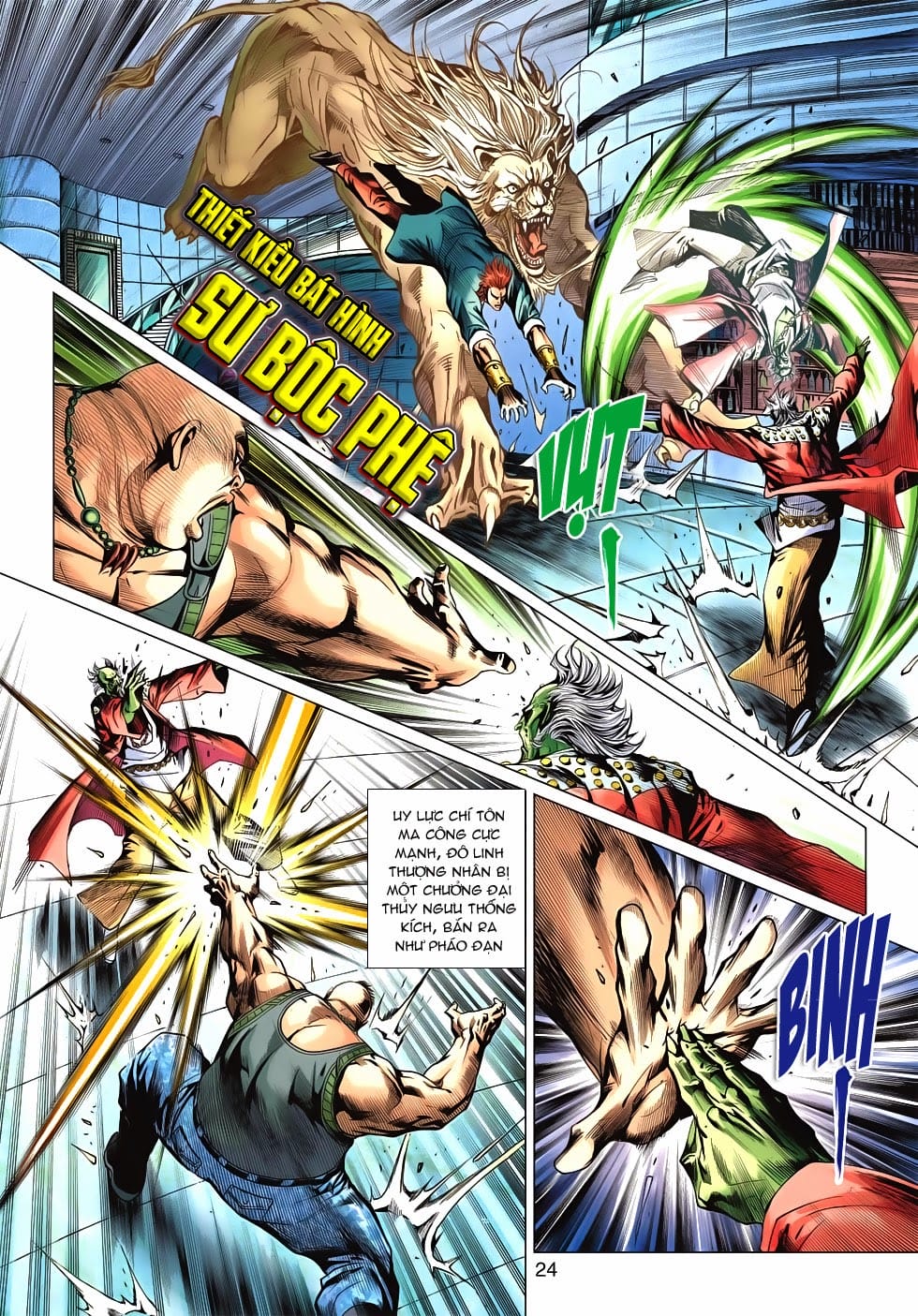 Truyện Tranh Tân Tác Long Hổ Môn trang 4